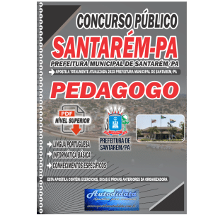 Apostila digital concurso de Santarém-PA 2023 – Pedagogo