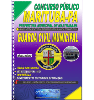 Apostila para o concurso de Marituba-PA 2025 - Guarda Civil Municipal