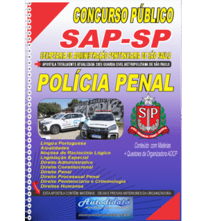 Apostila Concurso SAP SP 2025 Policial Penal