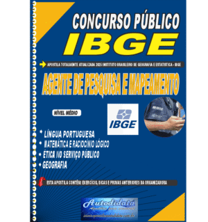 Apostila concurso do IBGE Agente Pesquisa e Mapeamento